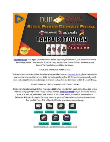 Situs Depo Pulsa MANDIRI Terpercaya dan Terbaik